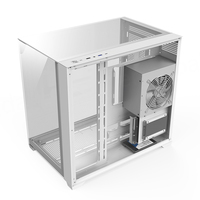 New Style Full Tower Gaming PC Case Three Tempered Glass Panels Steel Construction Supports ATX/Micro ATX/ITX Motherboards