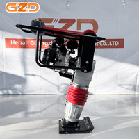 GZD 6.5HP 15KN Compacteur vibrant portatif à essence pour travaux de fondation