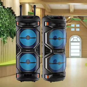 Sistema de DJ de 15 Pulgadas con Subwoofer y Micrófono Inalámbrico para Fiestas Caja Grande para Teatro en Casa al Aire Libre Micrófono Incluido - Product Image 3