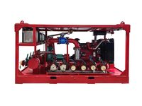 Máquina de Inyección de Ácido Químico de Alto Flujo, Accionada por Diésel, Electrónica, Marca Wingoil, con 1 Año de Garantía, Alta Precisión, IP55