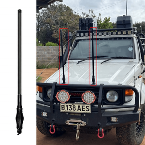 Mobile Heavy Duty Spring Barrel Bull bar 40cm 60cm 75cm 107cm Decorative Antenna for Car Truck - Product Image 1