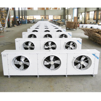 Équipement de réfrigération commercial à air froid pour chambre froide, spécification personnalisée d'usine chinoise, 1100-3300W, évaporateur à dégivrage par eau