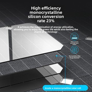Panneau solaire flexible 12V/20V 200W, efficacité 24%, 2256x1200mm, taille des cellules 182mmx182mm, chargeur solaire - Product Image 3