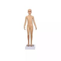 Mannequin Enfant Garçon Fille Adolescent, Mannequin Complet en Plastique pour Vitrine de Magasin de Vêtements