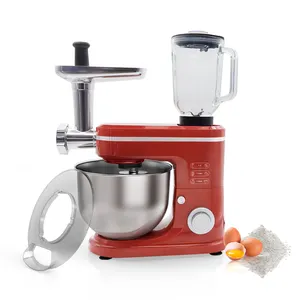 4L 5L 6L Stand Mixer Multifunctional Food Processors Home Kitchen Stand Food Mixer With Meat Grinders