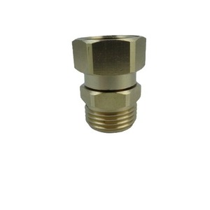 Solid Brass Hose Connector Adapter 3/4 GHT Threaded For Garden Water Connectors - Product Image 5