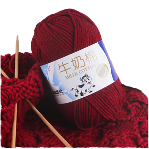 Hilo de Algodón Suave para Tejer y Hacer Crochet, Algodón a Bajo Precio, Lanas para Crochet - Product Image 1