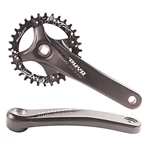 Prowheel mtb bicycle crankset 104BCD square hole 170mm 175mm mountain bike crank 32T 34T 36T 38T round narrow wide sprockets