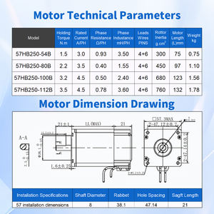 LUNYEE 3.2Nm Torque <strong>Nema23</strong> <strong>Closed</strong> <strong>Loop</strong> <strong>Stepper</strong> <strong>Motor</strong> <strong>with</strong> <strong>Driver</strong> Kit for 3D Printers - Product Image 5