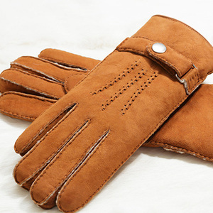 Fabricant de mode de Luxe Chaud Mérinos Hommes <span class=keywords><strong>Gant</strong></span> En Peau De Mouton - Product Image 2