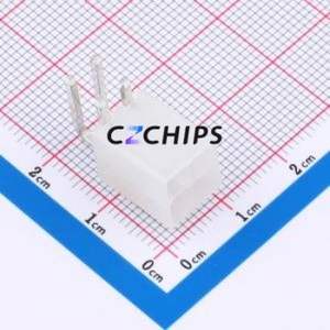 HC-5557-4.2-2x2AW Wire-to-Board Pin Header Bent Lead Through Hole,P=4.2mm 2x2P 4.2mm Right Angle Insert Mini-Fit (MX 4.2) - Product Image 1