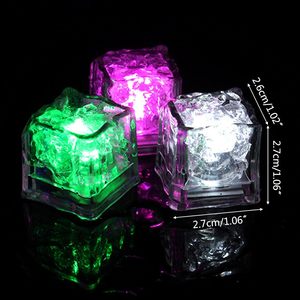 ก้อนน้ำแข็ง LED หลายสี เรืองแสง กระพริบเร็ว-ช้า สำหรับเครื่องดื่ม บาร์ ปาร์ตี้ งานแต่งงาน ตกแต่ง - Product Image 3