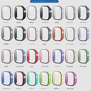Étui de protection complet Upro en PC avec verre trempé pour Apple Watch Ultra 49 mm, protection d'écran antichoc 2-en-1 - Product Image 4