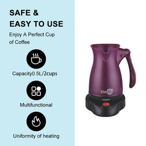 <span class=keywords><strong>Cafetera</strong></span> turca eléctrica portátil de acero inoxidable con placa caliente para hoteles fabricados en Turquía - Product Image 3