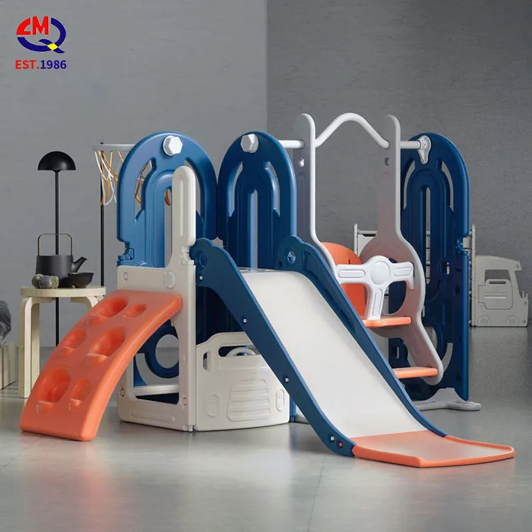 Portable Folding Baby Home Game Indoor Kids Plastic Climbing Playground Foldable Slide for Kids