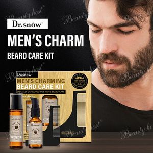Men's <b>Beard</b> <b>Care</b> Set 3PCS Travel Kit <b>Beard</b> Wash 50ml Serum 50ml <b>Beard</b> Comb 1PCS - Product Image 2