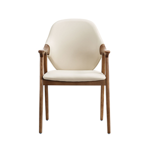 Italian Modern Solid Wood Cross Back <b>Dining</b> <b>Chair</b> for Kitchen Living Room Restaurant Furniture - Product Image 3