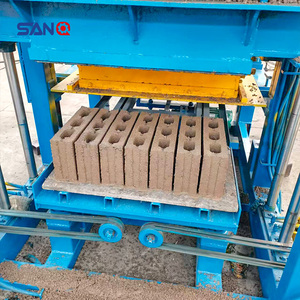 Ligne de production de blocs de béton électriques entièrement automatiques QT4-25 pour pavés, parpaings et bordures – Vente chaude en Afrique - Product Image 6
