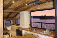 Meilleure vente Petite péniche préfabriquée Kinocean avec salle de divertissement à vendre
