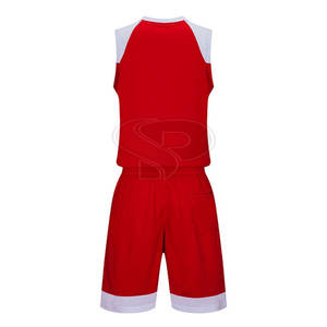 Uniforme de basket-ball léger pour homme personnalisé, 100% polyester, haute qualité, respirant, séchage rapide, nom d'équipe personnalisé, vêtements de sport - Product Image 2