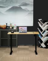 Bureau assis-debout ergonomique moderne en métal à hauteur réglable à prix super bas, bureau debout à moteur unique, ne comprend pas de plateau