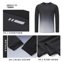 Großhandel Hochwertige Unisex Gym Langarm-T-Shirts Shorts Schnelltrocknend Atmungsaktiv Antibakteriell Fitness Fußball-Fan-Trikot