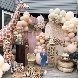 Statues d'<span class=keywords><strong>animaux</strong></span> en fibre de verre décoratives, statues géantes d'<span class=keywords><strong>animaux</strong></span> en fibre de verre, statues d'<span class=keywords><strong>animaux</strong></span> de dessin animé, sculptures de safari pour le jardin - Product Image 5