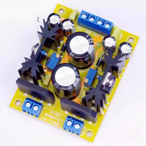 Placa de fuente de alimentación estabilizada ajustable <span class=keywords><strong>LM317</strong></span> DC Fuente de alimentación estabilizada de doble canal ACDC Positivo y negativo ajustable - Product Image 1