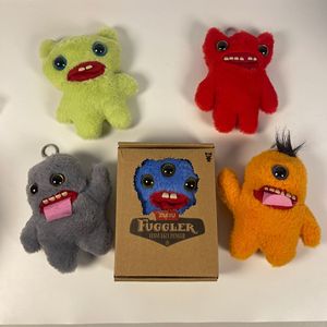 Sıcak satış sevimli Fugler peluş anahtarlık oyuncak kör kutu çirkin-komik diş Plushies ile sevimli oyuncak - Product Image 5