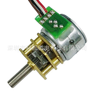 Motor paso a paso miniatura Ke Chen KC-GM12-15BY DC para montaje en chasis en dispositivos electrónicos y médicos - Product Image 3