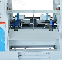 Machine automatique de fabrication de sacs à double soudure étoilée, ligne de production de sacs en plastique haute vitesse