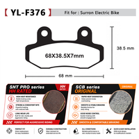 Plaquettes de frein à disque avant et arrière sinterisées YONGLI OEM F376 HH pour moto électrique Surron Ultra Bee ECE R90