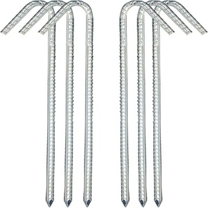 Gancho J Valla de eslabones de cadena Estacas de barras Zona de desaceleración Anclaje de barras de refuerzo - Product Image 4