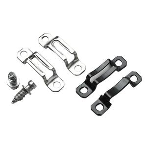 Tornillo de Fijación de Doble Uso Oculto de Acero Inoxidable para Letras y Números, Accesorios para Muebles, Negro/Plateado - Product Image 1