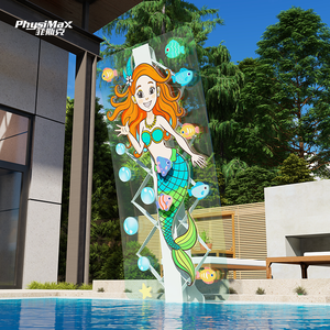 वाणिज्यिक निजी स्विमिंग पूल वाटरपार्क के लिए चढ़ाई दीवार जलीय जल पार्क के लिए चढ़ाई दीवार जलीय जल पार्क - Product Image 6