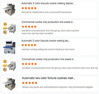 Machine de fabrication de biscuits rotatifs industriels pour le fournisseur
