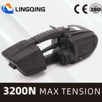 Machine à cerclage électrique V3, 400 sangles par charge, 14,4 V 4,0 Ah, cerclage manuel PET PP pour usage continu en entrepôt
