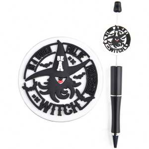 WICKED the Musical, bolígrafos con cuentas <span class=keywords><strong>de</strong></span> silicona personalizados, lindo <span class=keywords><strong>mago</strong></span> <span class=keywords><strong>de</strong></span> <span class=keywords><strong>Oz</strong></span>, cumpleaños, regalo <span class=keywords><strong>de</strong></span> cumpleaños, grandes ideas <span class=keywords><strong>de</strong></span> regalos - Product Image 2
