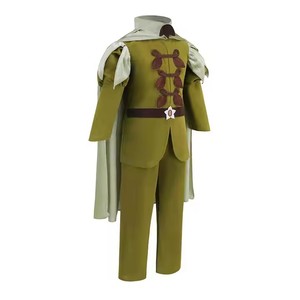 Costume de prince grenouille pour garçons, enfants, fête de carnaval, déguisement d'anime avec <span class=keywords><strong>haut</strong></span> et pantalon - Product Image 3