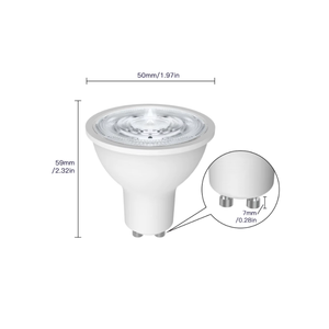 หลอดไฟ LED อัจฉริยะ 5W Tuya Smart GU10 ZigBee WiFi RGB+CCT ปรับความสว่างได้ ใช้งานร่วมกับแอป Smart Life - Product Image 2