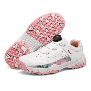 <span class=keywords><strong>Chaussures</strong></span> <span class=keywords><strong>de</strong></span> <span class=keywords><strong>golf</strong></span> pour femmes, imperméables, à clous fixes, antidérapantes, semelle résistante à l'usure, <span class=keywords><strong>cuir</strong></span> microfibre respirant - Product Image 3
