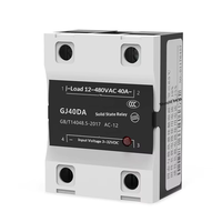 Relais statique monophasé 25A DC, modèle GJ40DA avec protection par coque