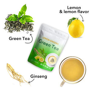 Personalizar ODM orgánico limón <span class=keywords><strong>Ginseng</strong></span> raíz té verde desintoxicación té Etiqueta Privada mezcla de productos de salud a base de hierbas - Product Image 2