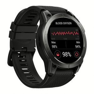 1.43'' AMOLED 466*466 GPS Wrist Heart Rate Pulse Ox Blood Oxygen Saturation Monitor 400mAh Smart Watch Zeblaze Stratos 3 Pro - Product Image 4
