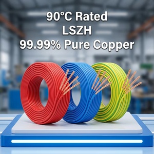 <span class=keywords><strong>Cable</strong></span> de Construcción WDZB-BYJ con Aislamiento XLPE 90C y Cubierta LSZH de 1.5mm, 2.5mm y 4mm para el Mercado Eléctrico de Omán - Product Image 2
