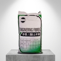 Fibre de polypropylène (PP) anti-rétrécissement et résistante au gel-dégel pour le renforcement durable des chaussées en béton