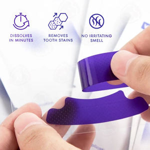 Отбеливающие полоски для зубов Private Label <span class=keywords><strong>14</strong></span> Dry PAP с активацией слюной для легкого использования - Product Image 4