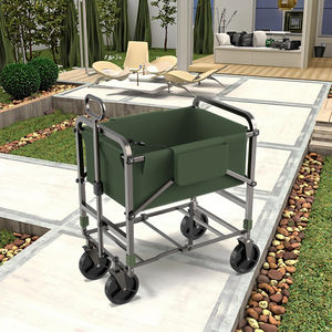 Çok fonksiyonlu katlanabilir Pet banyo vagon yönlü katlanabilir tekerlekli alışveriş sepeti plaj kamp spor köpekler kediler için - Product Image 2