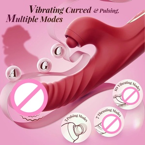 Vibrateur multifonctionnel à 10 fréquences pour massage et masturbation féminine, avec boule de dilatation et fonction de frappe – Jouet sexuel très populaire - Product Image 3