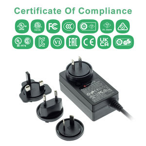 Fuente de alimentación CC de 24 V 2A <span class=keywords><strong>2.5A</strong></span>, adaptador de CA de <span class=keywords><strong>48W</strong></span>, 100-240V a CC, 24 voltios, 2 amperios, 4 enchufes intercambiables para cámara <span class=keywords><strong>CCTV</strong></span> de luz LED de 24 V - Product Image 4